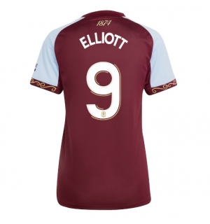 Aston Villa Harvey Elliott #9 Hjemmedrakt Dame 2025-26 Kortermet