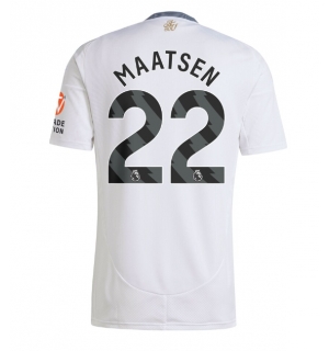 Aston Villa Ian Maatsen #22 Bortedrakt 2024-25 Kortermet