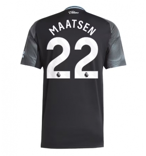 Aston Villa Ian Maatsen #22 Bortedrakt 2025-26 Kortermet