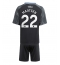 Aston Villa Ian Maatsen #22 Bortedraktsett Barn 2025-26 Kortermet (+ Korte bukser)