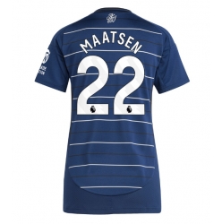 Aston Villa Ian Maatsen #22 Tredjedrakt Dame 2024-25 Kortermet