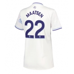 Aston Villa Ian Maatsen #22 Tredjedrakt Dame 2025-26 Kortermet