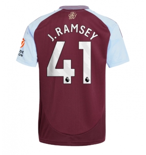Aston Villa Jacob Ramsey #41 Hjemmedrakt 2024-25 Kortermet