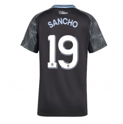 Aston Villa Jadon Sancho #19 Bortedrakt Dame 2025-26 Kortermet