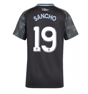 Aston Villa Jadon Sancho #19 Bortedrakt Dame 2025-26 Kortermet
