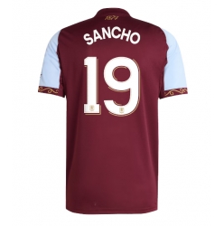 Aston Villa Jadon Sancho #19 Hjemmedrakt 2025-26 Kortermet