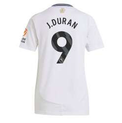 Aston Villa Jhon Duran #9 Bortedrakt Dame 2024-25 Kortermet