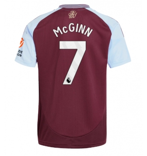 Aston Villa John McGinn #7 Hjemmedrakt 2024-25 Kortermet