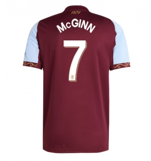 Aston Villa John McGinn #7 Hjemmedrakt 2025-26 Kortermet