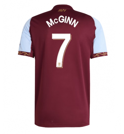 Aston Villa John McGinn #7 Hjemmedrakt 2025-26 Kortermet Aston Villa John McGinn #7 Hjemmedrakt 2025-26 Kortermet