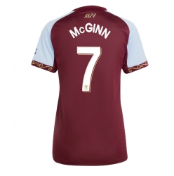 Aston Villa John McGinn #7 Hjemmedrakt Dame 2025-26 Kortermet