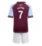 Aston Villa John McGinn #7 Hjemmedraktsett Barn 2025-26 Kortermet (+ Korte bukser)