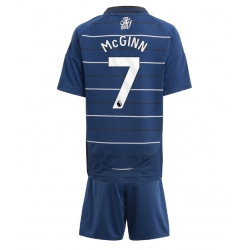 Aston Villa John McGinn #7 Tredjedraktsett Barn 2024-25 Kortermet (+ Korte bukser)