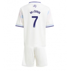 Aston Villa John McGinn #7 Tredjedraktsett Barn 2025-26 Kortermet (+ Korte bukser)