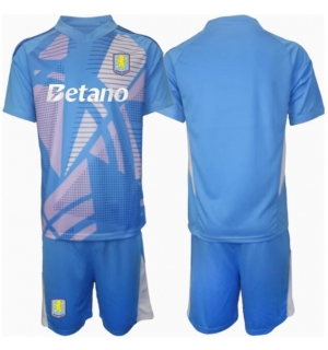 Aston Villa Keeper Tredjedraktsett Barn 2024-25 Kortermet (+ Korte bukser)