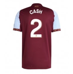 Aston Villa Matty Cash #2 Hjemmedrakt 2025-26 Kortermet