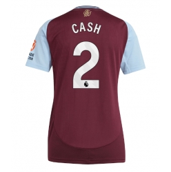 Aston Villa Matty Cash #2 Hjemmedrakt Dame 2024-25 Kortermet