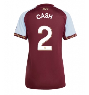 Aston Villa Matty Cash #2 Hjemmedrakt Dame 2025-26 Kortermet