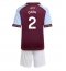 Aston Villa Matty Cash #2 Hjemmedraktsett Barn 2025-26 Kortermet (+ Korte bukser)