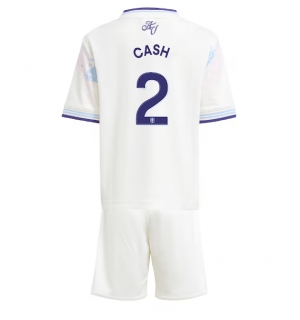 Aston Villa Matty Cash #2 Tredjedraktsett Barn 2025-26 Kortermet (+ Korte bukser)