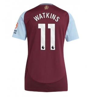 Aston Villa Ollie Watkins #11 Hjemmedrakt Dame 2024-25 Kortermet