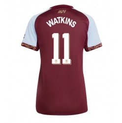 Aston Villa Ollie Watkins #11 Hjemmedrakt Dame 2025-26 Kortermet