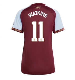 Aston Villa Ollie Watkins #11 Hjemmedrakt Dame 2025-26 Kortermet