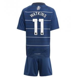 Aston Villa Ollie Watkins #11 Tredjedraktsett Barn 2024-25 Kortermet (+ Korte bukser)
