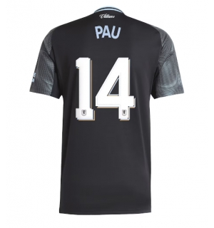 Aston Villa Pau Torres #14 Bortedrakt 2025-26 Kortermet