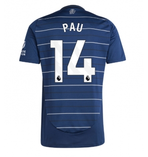 Aston Villa Pau Torres #14 Tredjedrakt 2024-25 Kortermet