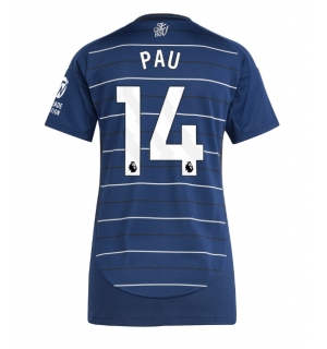 Aston Villa Pau Torres #14 Tredjedrakt Dame 2024-25 Kortermet