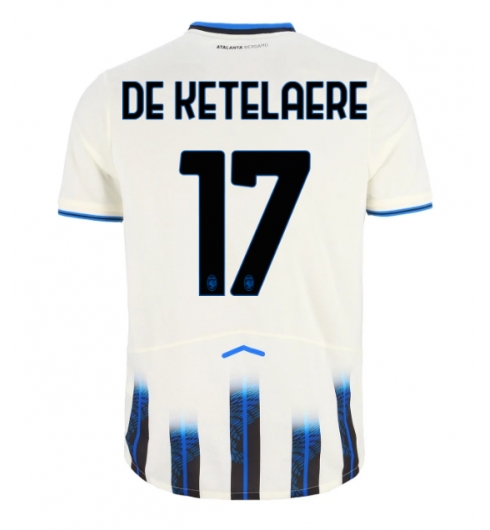 Atalanta Charles De Ketelaere #17 Bortedrakt 2025-26 Kortermet Atalanta Charles De Ketelaere #17 Bortedrakt 2025-26 Kortermet