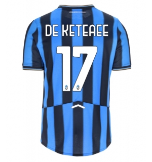 Atalanta Charles De Ketelaere #17 Hjemmedrakt 2025-26 Kortermet