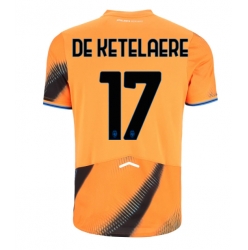 Atalanta Charles De Ketelaere #17 Tredjedrakt 2025-26 Kortermet