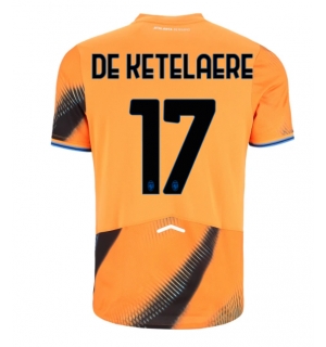 Atalanta Charles De Ketelaere #17 Tredjedrakt 2025-26 Kortermet