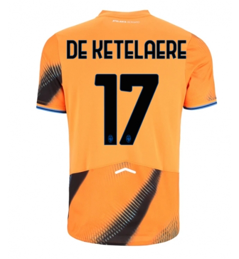 Atalanta Charles De Ketelaere #17 Tredjedrakt 2025-26 Kortermet Atalanta Charles De Ketelaere #17 Tredjedrakt 2025-26 Kortermet