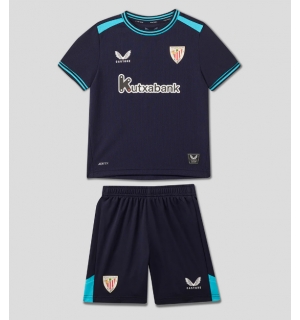 Athletic Bilbao Bortedraktsett Barn 2025-26 Kortermet (+ Korte bukser)