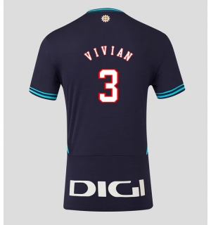 Athletic Bilbao Dani Vivian #3 Bortedrakt 2025-26 Kortermet