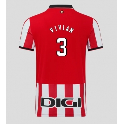 Athletic Bilbao Dani Vivian #3 Hjemmedrakt 2025-26 Kortermet
