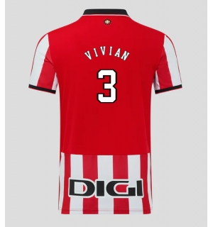 Athletic Bilbao Dani Vivian #3 Hjemmedrakt 2025-26 Kortermet