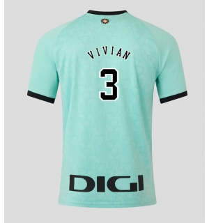 Athletic Bilbao Dani Vivian #3 Tredjedrakt 2025-26 Kortermet