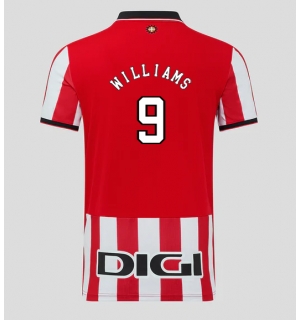 Athletic Bilbao Inaki Williams #9 Hjemmedrakt 2025-26 Kortermet