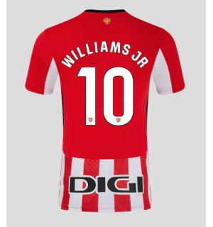 Athletic Bilbao Nico Williams #10 Hjemmedrakt 2024-25 Kortermet