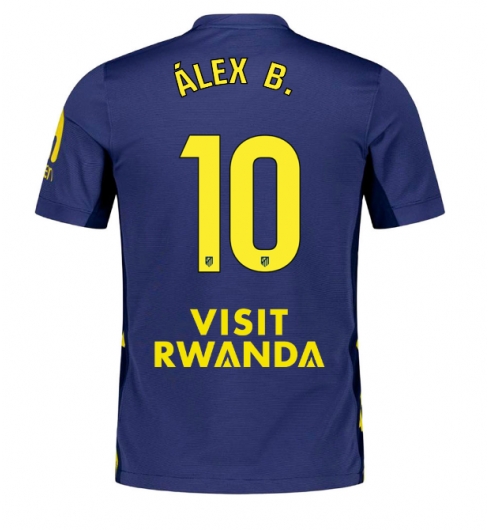 Atletico Madrid Alex Baena #10 Bortedrakt 2025-26 Kortermet Atletico Madrid Alex Baena #10 Bortedrakt 2025-26 Kortermet