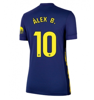 Atletico Madrid Alex Baena #10 Bortedrakt Dame 2025-26 Kortermet