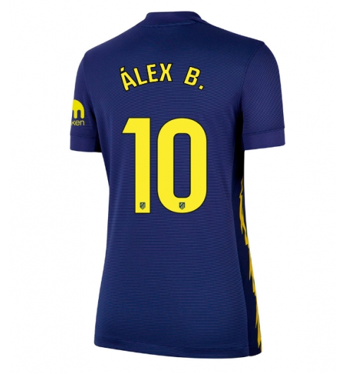Atletico Madrid Alex Baena #10 Bortedrakt Dame 2025-26 Kortermet Atletico Madrid Alex Baena #10 Bortedrakt Dame 2025-26 Kortermet
