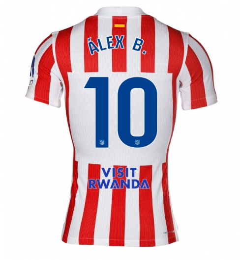 Atletico Madrid Alex Baena #10 Hjemmedrakt 2025-26 Kortermet Atletico Madrid Alex Baena #10 Hjemmedrakt 2025-26 Kortermet