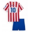 Atletico Madrid Alex Baena #10 Hjemmedraktsett Barn 2025-26 Kortermet (+ Korte bukser)