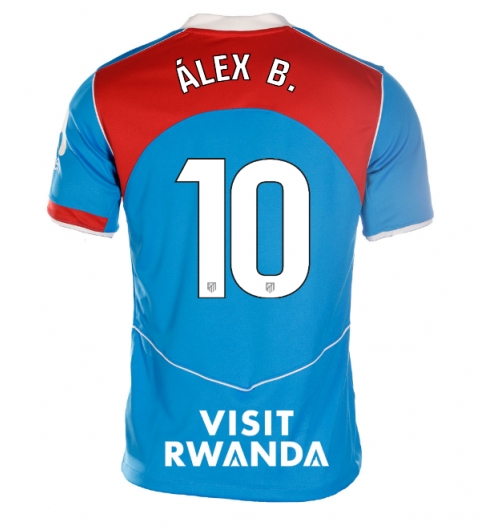 Atletico Madrid Alex Baena #10 Tredjedrakt Dame 2025-26 Kortermet Atletico Madrid Alex Baena #10 Tredjedrakt Dame 2025-26 Kortermet