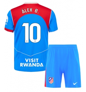 Atletico Madrid Alex Baena #10 Tredjedraktsett Barn 2025-26 Kortermet (+ Korte bukser)